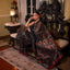Black, Silver, Gold and Red Pure Matka Tissue Jamdaani Saree