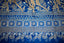 Royal Blue Kantha Saree with Beige Embroidery