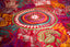 The Garden of Eternal Festivities – A Handcrafted Kantha on Bangalore Silk