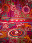 The Garden of Eternal Festivities – A Handcrafted Kantha on Bangalore Silk