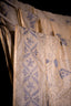 Ivory and Indigo Kantha Elegance