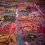 Garden of Stitches - Pure Handwoven Silk Multicolored Kantha Stitch Saree