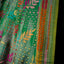 Garden of Stitches - Pure Handwoven Silk Multicolored Kantha Stitch Saree