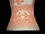 Ivory Radiance, Tassar Silk Kantha Saree with Terracotta and Black Folk Motifs
