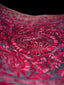 Charcoal Black Kanthha Saree with Fuchsia and Ivory Detailing