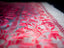 Charcoal Black Kanthha Saree with Fuchsia and Ivory Detailing
