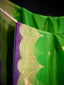 Emerald Radiance – Pure Banarasi Kora Silk Saree