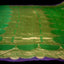 Emerald Radiance – Pure Banarasi Kora Silk Saree