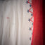 White and Red Geometric Pure Cotton Jamdani Saree