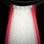 White and Red Geometric Pure Cotton Jamdani Saree