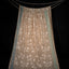 Beige pure Tassar Jamdaani Saree with White Vine and Aqua and Blue Motifs