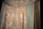 Beige pure Tassar Jamdaani Saree with White Vine and Aqua and Blue Motifs