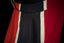 Handwoven Black Pure Khaadi Cotton Saree with Crimson accents