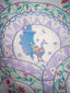 Storywoven White Jamdaani Saree with Handcrafted Peacock & Dancer