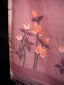 Rose Pink Jamdaani Saree with Coral Floral Pallu
