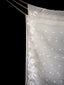 Whispers of Ivory Bloom - Ivory Jamdaani Saree with White Floral Vine Borders