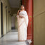 Ivory Pure Cotton Jamdaani Saree with Red Motifs and Beige Border