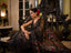 Black, Silver, Gold and Red Pure Matka Tissue Jamdaani Saree
