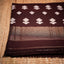 Deep Maroon Bengal Pure Cotton Jamdaani Weave Saree