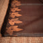 Black-Brown Pure Matka Tissue Jamdaani Saree
