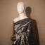 Silver Kanjivaram Silk Saree with Checked Body and Ornate Zari Pallu