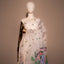 Ethereal White Jamdaani Saree with Handwoven Krishna Radha Motif