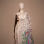 Ethereal White Jamdaani Saree with Handwoven Krishna Radha Motif