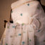 Ethereal White Jamdaani Saree with Handwoven Krishna Radha Motif