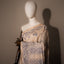 Ivory and Indigo Kantha Elegance
