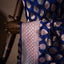 Regal Radiance – Royal Blue Pure Banarasi Silk Saree