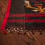 “Eternal Noir” - Black Linen Jamdani Saree with Dark Silver Border