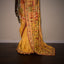 Sunlit Elegance, Yellow Saree with multicolor hand embroidery throughout