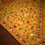 Sunlit Elegance, Yellow Saree with multicolor hand embroidery throughout