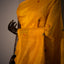 Golden Bloom, Handwoven Yellow Jamdani Matka Silk Saree