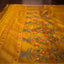 Golden Bloom, Handwoven Yellow Jamdani Matka Silk Saree