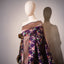 Royal Enchantress – Pure Banarasi Silk in Violet and Zari Bloom