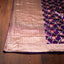 Royal Enchantress – Pure Banarasi Silk in Violet and Zari Bloom