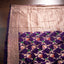 Royal Enchantress – Pure Banarasi Silk in Violet and Zari Bloom