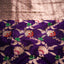 Royal Enchantress – Pure Banarasi Silk in Violet and Zari Bloom