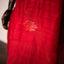Eternal Blossom in Red – A Pure Matka Silk Jamdaani Saree with Muslin Pallu