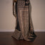 Midnight Elegance, Black Kachchh Hand Embroidery Saree