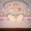 The Divine Loom - Handwoven Lord Ganesha in Pure Resham-Cotton Blend