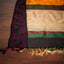 Vibrant Yellow Kanjivaram South Silk Saree with Purple-Green Border