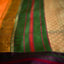 Vibrant Yellow Kanjivaram South Silk Saree with Purple-Green Border