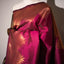 Golden Dark Pink Glow – Pure Kanchipuram Silk Saree
