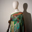 Garden of Stitches - Pure Handwoven Silk Multicolored Kantha Stitch Saree