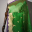 Emerald Radiance – Pure Banarasi Kora Silk Saree