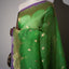 Emerald Radiance – Pure Banarasi Kora Silk Saree