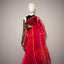 Flame of Eternity – Red Pure Muslin Jamdani Saree
