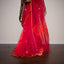 Flame of Eternity – Red Pure Muslin Jamdani Saree